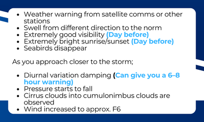 Flash Cards - Bridge Equipment & Meteorology